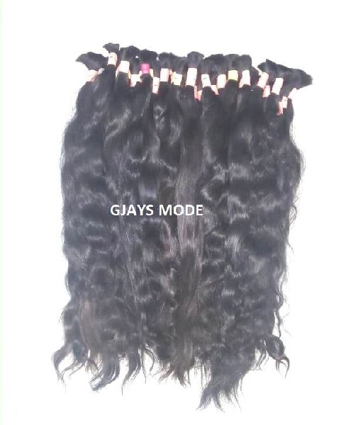 Single Donor Remy Hair, for Parlour, Personal, Style : Wavy