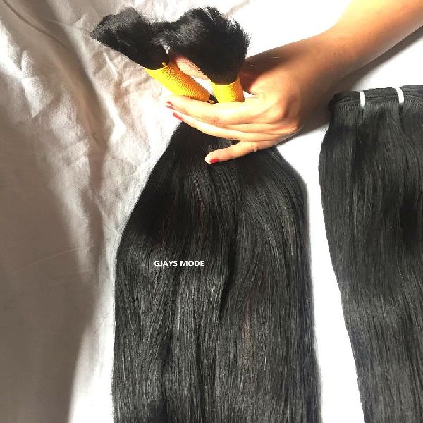 Virgin Human Hair Extensions, for Parlour, Personal, Length : 8-32 Inch