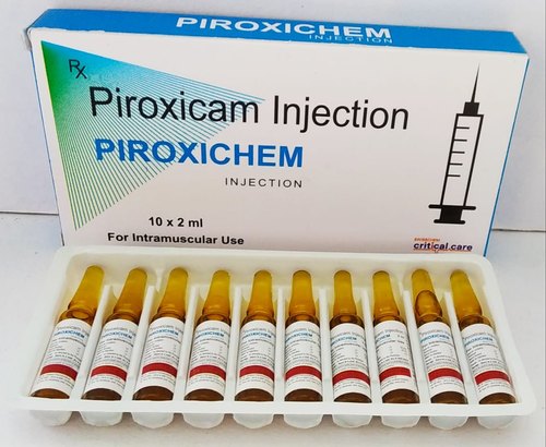 PIROXICHEM Piroxicam Injection, Packaging Size : 10