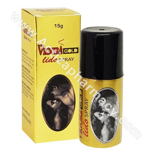 15g Vigora Gold Lido Spray, Packaging Type : Bottle