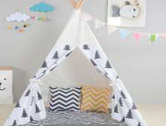 Nylone Printed Baby Tent, Technics : Machine Made