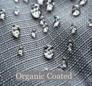 Cotton Organic Coated Fabric, for Textile Industry, Technics : Machine Made