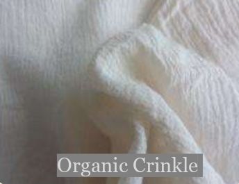 Cotton Organic Crinkle Fabric, for Textile Industry, Pattern : Plain