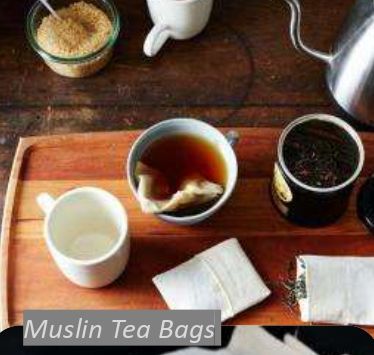 Organic Muslin Tea Bags, Size : Standard
