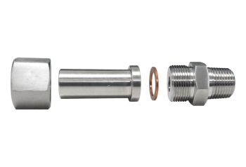 Male Pipe Nut and Tail Adaptor