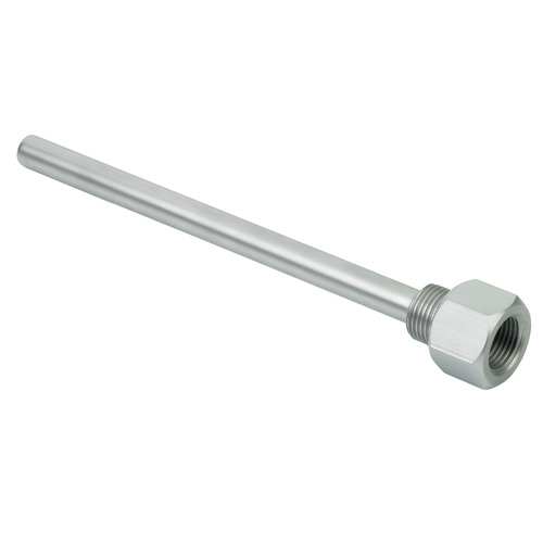 Polished Stainless Steel Threaded Thermowell, for Fittings, Feature : Accuracy Durable, Auto Reverse