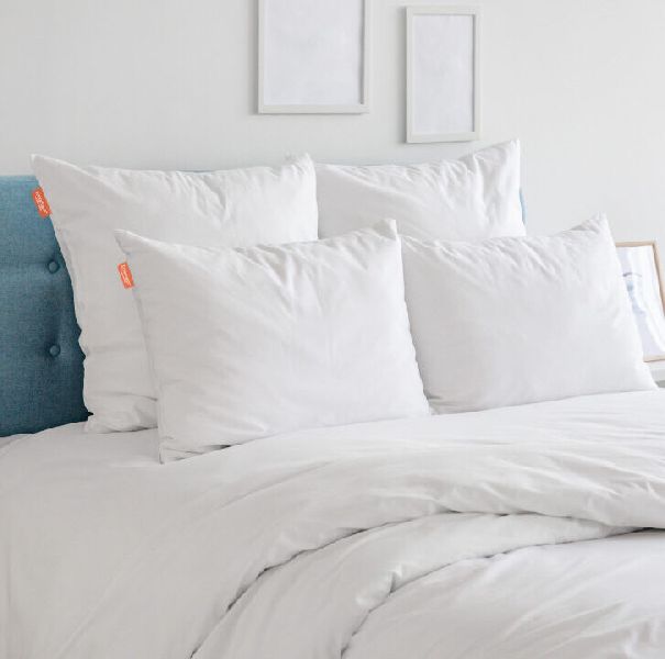 Rectangle Cotton Microfiber Pillow, for Hotel, Home, Technics : Machine Made