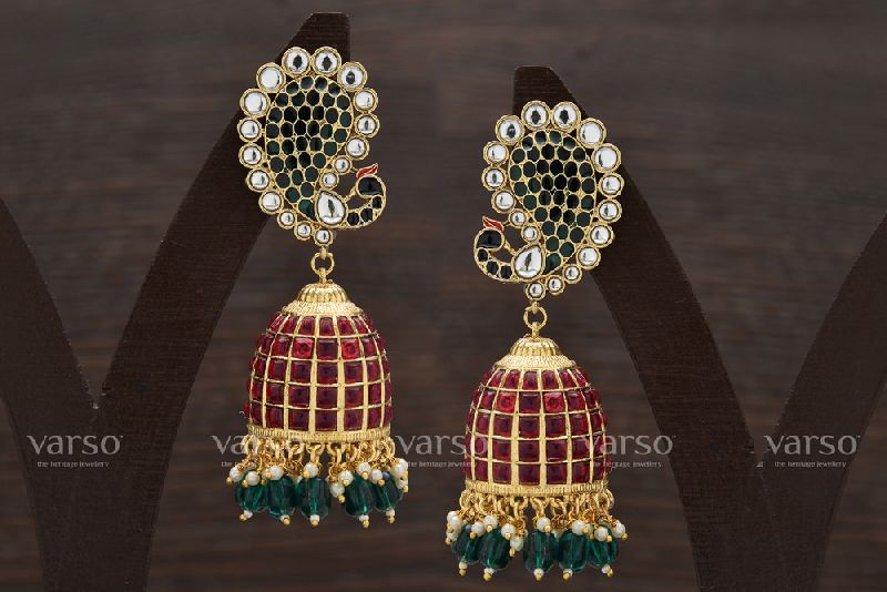 Polished Alloy Long Jhumki Earring, Feature : Durable, Fine Finishing, Good Quality, Light Weight