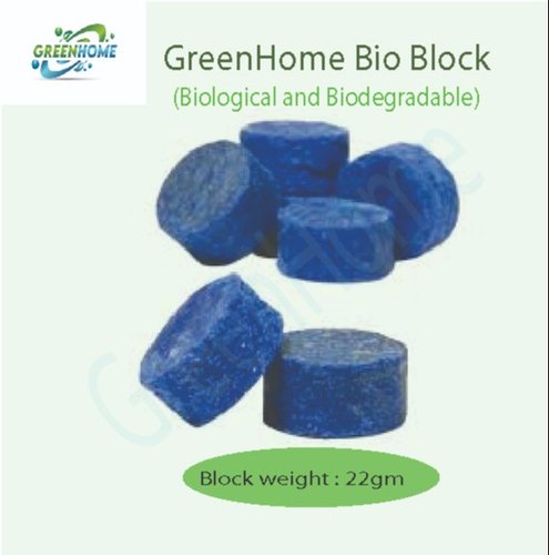 Non PDCB Ingredients Urinal Bio Block, Color : Blue