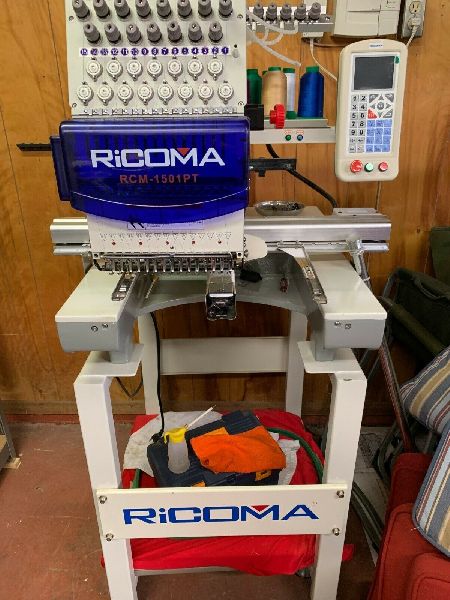 DEAL FOR Ricoma RCM-1501PT 15 Needle Single Head Embroidery After-Sales Service Provided Field