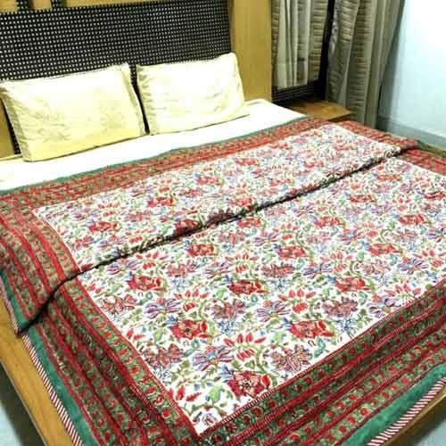 Cotton Jaipuri Razai, Size : 90x100 Inch