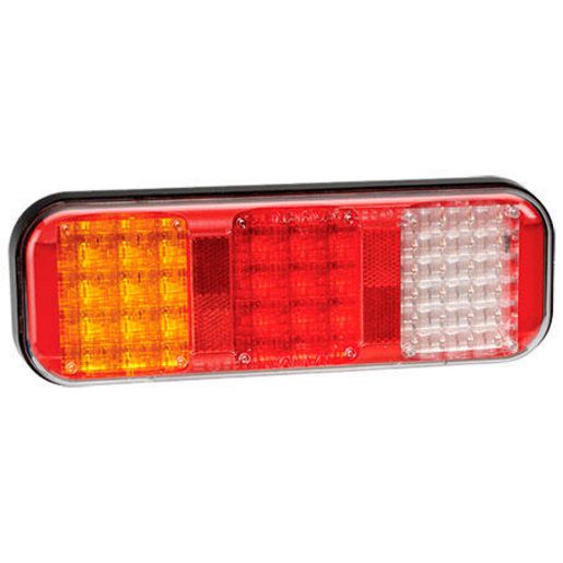 BACK INDICATOR WITH 9 L.E.D. BULB ( RED + YELLOW + WHITE)