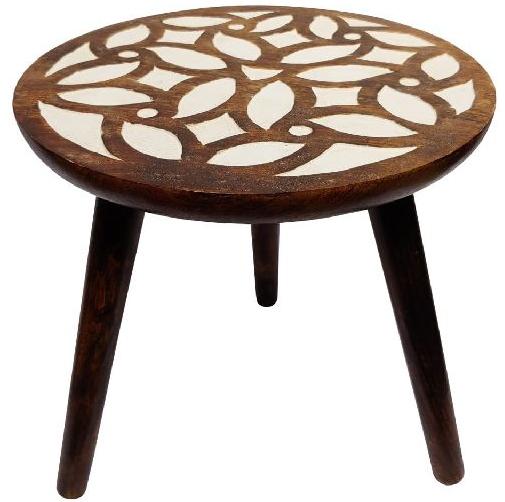 Wooden Stool, for Home, Office, Size : 14x14 Inch