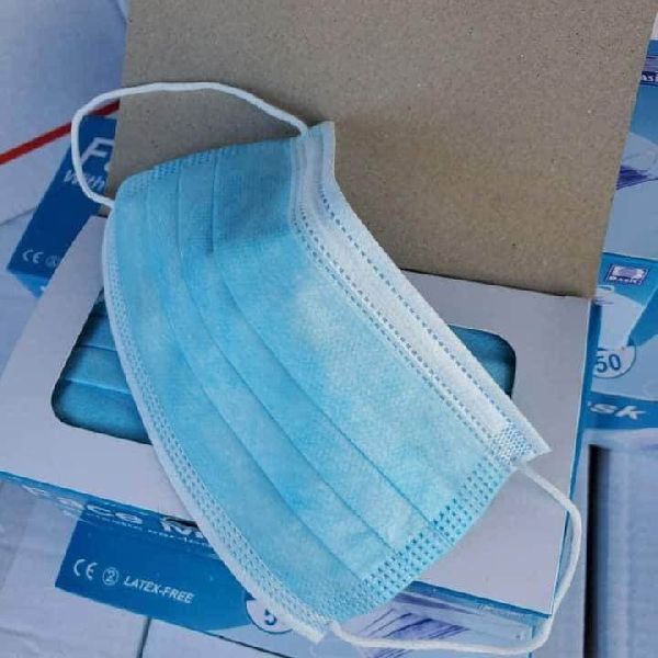 Disposable 3 Ply Non-woven Medical Face Mask