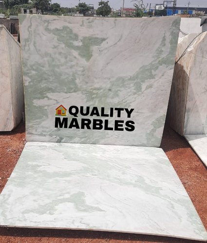 Rectangular Polished Onyx Green Marble Slab, for Flooring, Size : Standard