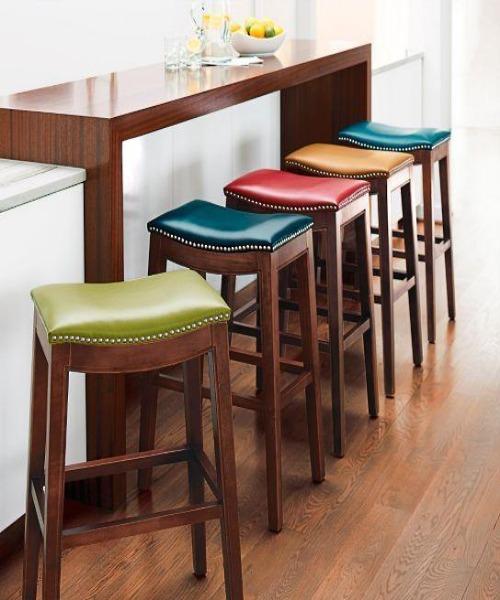 Wooden Bar Stool, Size : 30x30x45 cm