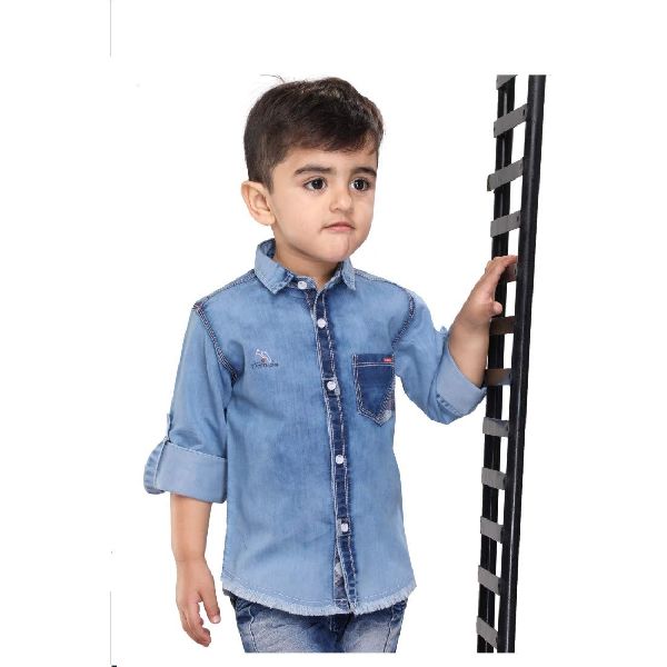 Kids Denim Shirt