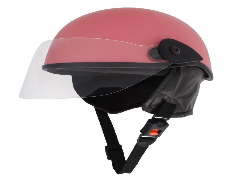 Oval Fiber Ladies Helmet, for Safety Use, Style : Full Face, Half Face