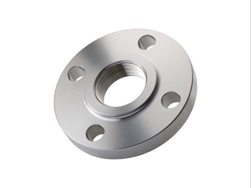 SK Forgefit Round Stainless Steel Threaded Flange, Size : 1-5 inch