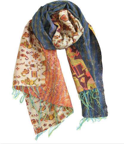 Kantha Stole