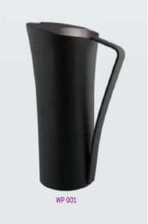 Round Black Steel Jug, for Serving Water, Feature : Fine Finish