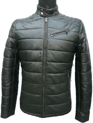 Full Sleeve Lambskin Leather Jacket, Color : BLACK BROWN