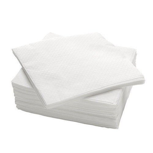 Plain Cotton tissue paper, Size : 20x20cm, 30x30cm