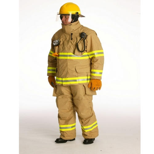 Full Sleeve PP Fire Safety Suit, for Industrial, Size : XL, XXL