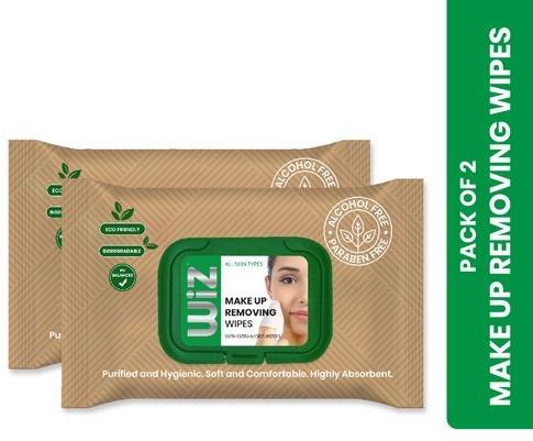 Cotton Makeup Remover Wipe, Packaging Type : Packet