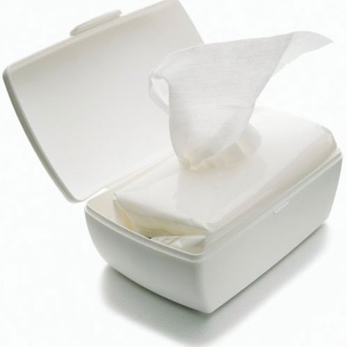 Non Woven Disinfectant Wipes, Color : White