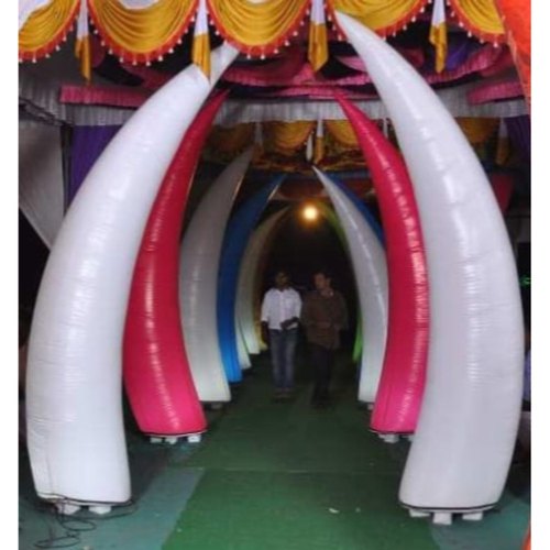 PVC Inflatable Arch Gate, Color : Multicolor