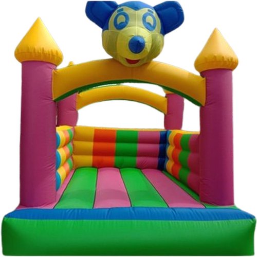 PVC Inflatable Jumping Bouncy Slide, Color : Multicolor