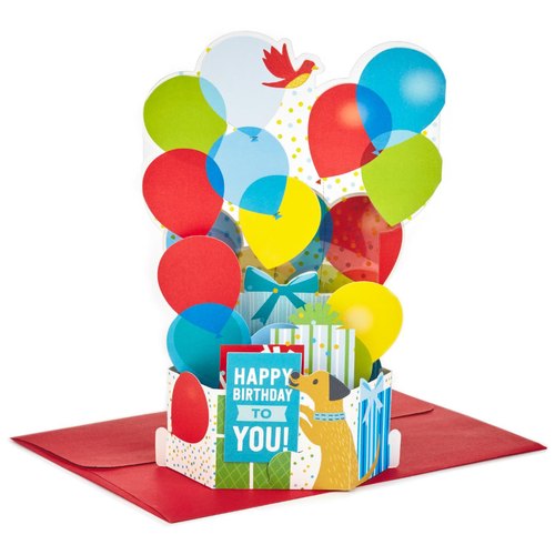 Bubble Rubber Birthday Card Balloon, Pattern : Plain