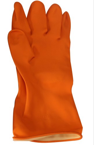 Rubber Hand Gloves, for Construction, Pattern : Plain