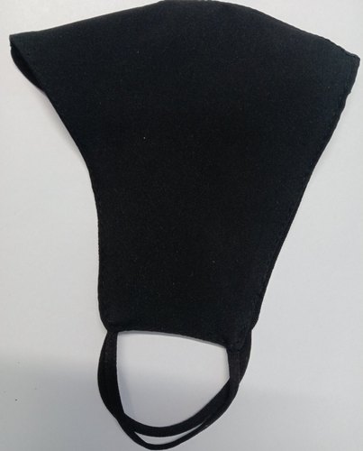 Customized Cotton Face Mask, for Anti Pollution, Color : Black