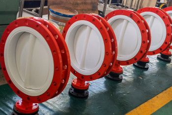 Flourine Lined Butterfly Valve