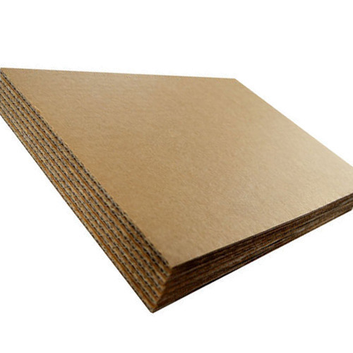 Paper Plain Corrugated Sheets, Size : Standard