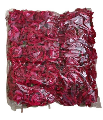 Artificial Velvet Rose Flower, Packaging Size : 50 Pieces