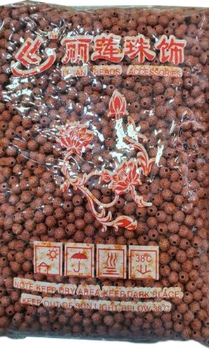 Plastic Rudraksha Beads, for Mala Beading