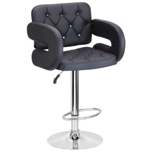 Aluminum Bar Stool, Color : Black, Blue, Brown, G/reen, Light Brown, Silver, Sky Blue