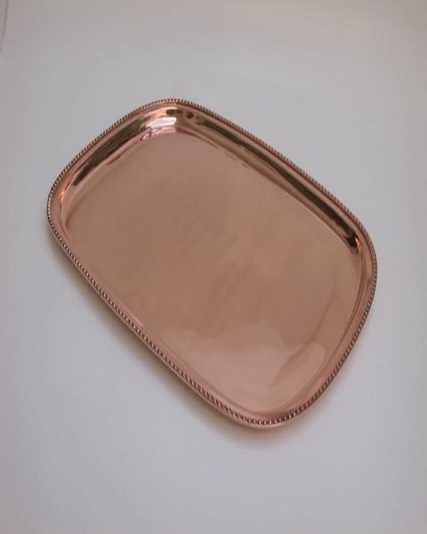 Round SUA- COPPER FINISH- SERVER WARE, for Plates, Size : 15-20mm