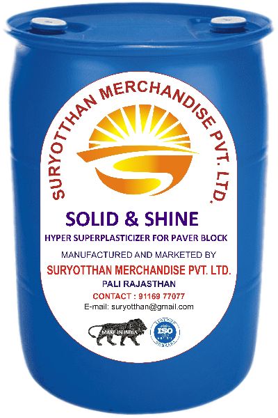 Hyper Superplasticizer For Paver Block, Certification : ISO Certified