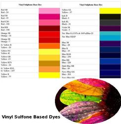 Vinyl Sulfone Based Dyes