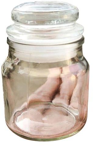 Glass Salt Storage Jar