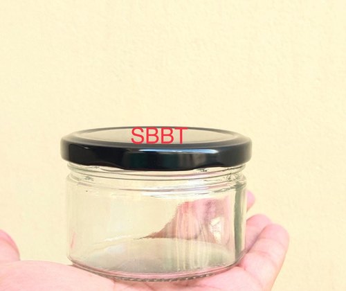 Salsa Glass Jar, Cap Material : metal