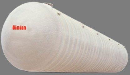 Sintex Cylindrical Fuel Storage Tank, Color : White