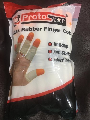 Protostar Rubber Industrial Finger Cots, Size : Standard