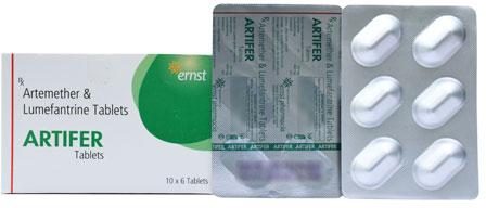 ARTIFER Artemether And Lumefantrine Tablets