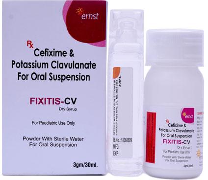 Cefixime And Potassium Clavulanat Oral Suspension