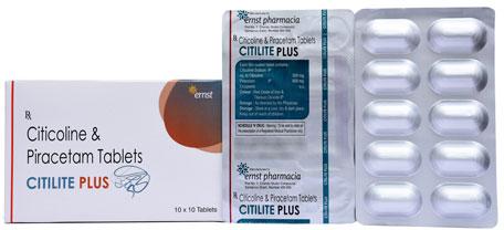 Citicoline and Piracetam Tablets